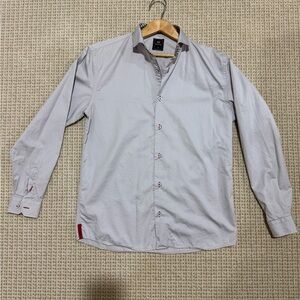Boy’s Gray Long Sleeve Shirt